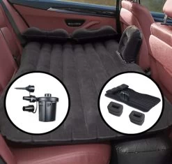 Auto Luchtbed - Auto Bed - Auto Matras - Achterbank En Achterbak - 2 Persoons - Incl. Elektrische Pomp - 175 X 125 CM