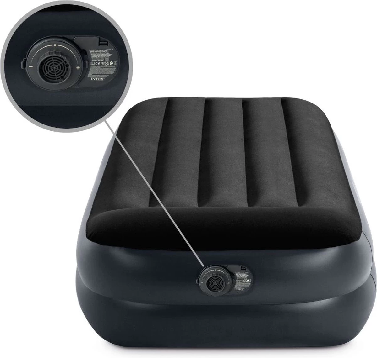 Intex Pillow Twin Luchtbed 1-persoons 99x191x42 Cm 8 Intex Pillow Twin Luchtbed 1-persoons 99x191x42 Cm - Afbeelding 8