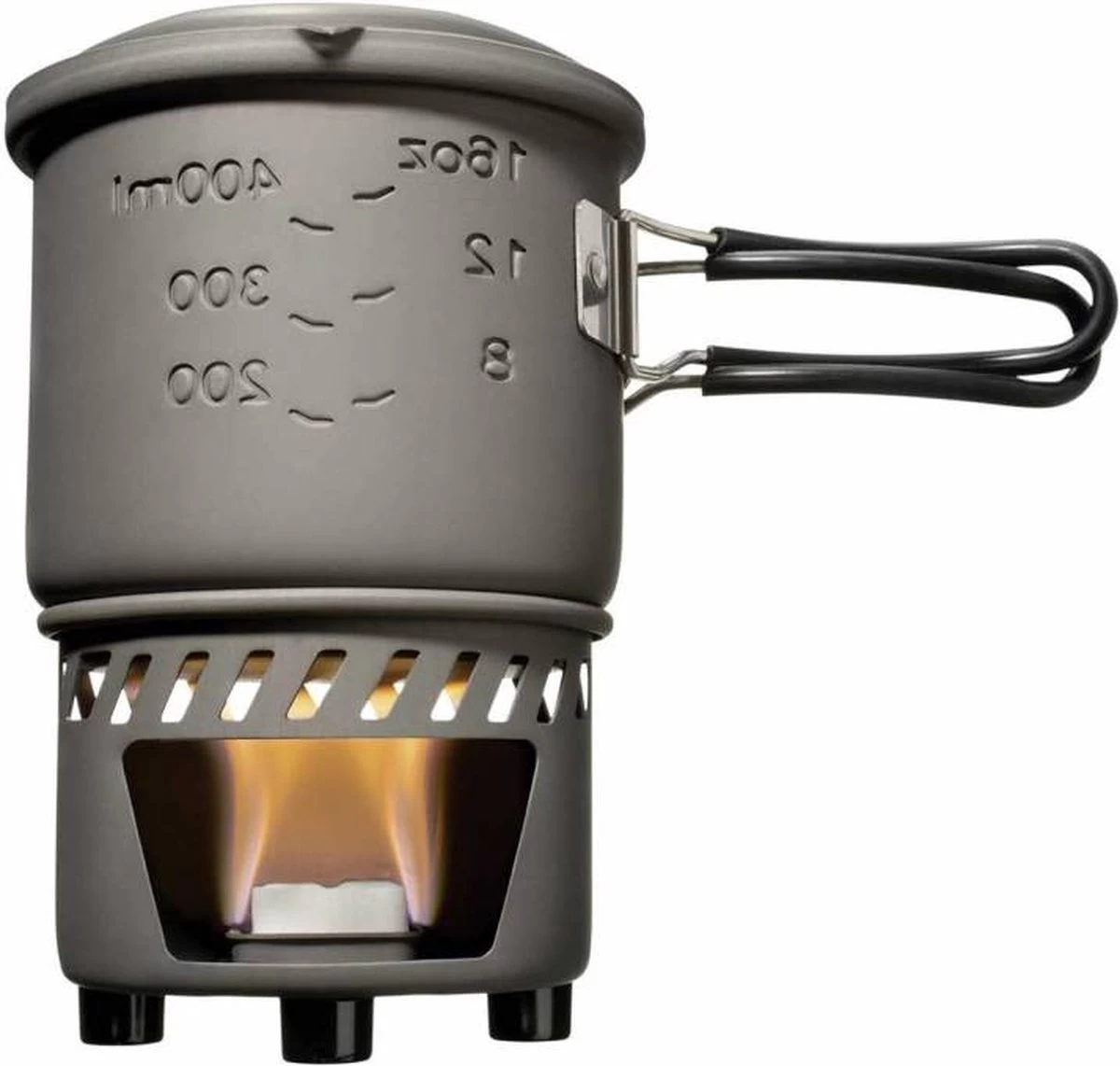 Esbit Outdoor Kooktoestel 585ml - Opbergtas - Aluminium - Solid Fuel