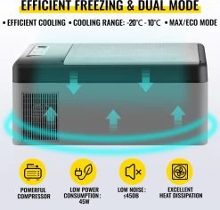 VEVOR - Coolbox - Koelbox 15L - Elektrische Coolbox - Draagbare Mini Koelkast - Draagbare Auto Vriezer 12/24Volt 8 VEVOR - Coolbox - Koelbox 15L - Elektrische Coolbox - Draagbare Mini Koelkast - Draagbare Auto Vriezer 12/24Volt -Campingwinkel 1200x1148 6