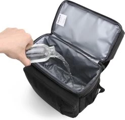 Koeltas Rugzak (28L) - Geschikt Voor 16 Blikjes - Lunchtas Voor Dames En Heren - Zwart -Campingwinkel 1200x1148 7