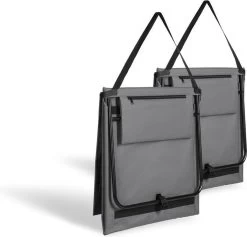 Intimo Strandmat - 2 Stuks - Grijs - 100x51x41cm -Campingwinkel 1200x1149 1