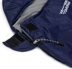Where Tomorrow Outdoor Slaapzak | Klein En Zacht | 220 X 80 Cm X 50 Cm, Inclusief Opbergzak |ingepakt 26 X 14 Cm | 700g | Marineblauw -Campingwinkel 1200x1163 1
