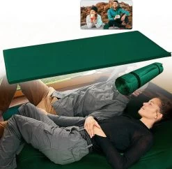 HikeMeister- Slaapmat - 200x 66 X 10 Cm - Zelfopblazend - 1 Persoons - Groen -Campingwinkel 1200x1176 4