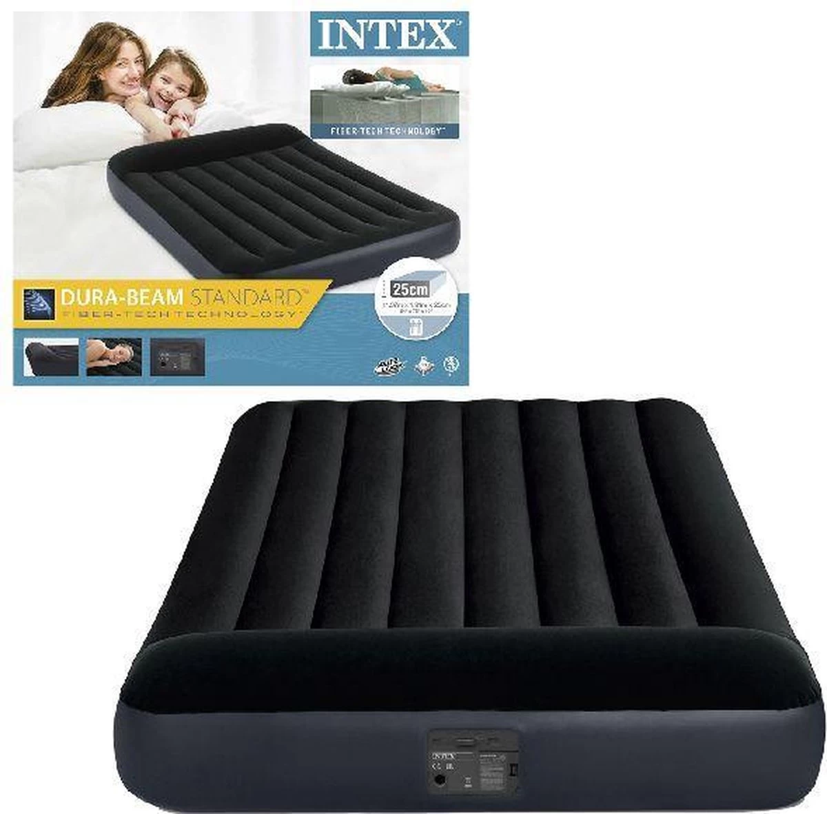 Intex Pillow Rest Classic Full Luchtbed - 2-persoons - 191x137x23 Cm 20 Intex Pillow Rest Classic Full Luchtbed - 2-persoons - 191x137x23 Cm - Afbeelding 20