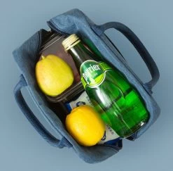 Merkloos Koeltas Lunch - Lunchtas Volwassenen - Kinderen - Lunchtrommel - Picknicktas - Koelzak - Coolbag - Waterdicht - Lunchtas - Koeltasje - Zwart -Campingwinkel 1200x1182 18