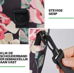 Brisby 4 Laags Geïsoleerde Koeltas - Boodschappentas 21 Liter - Bloemetjes 17 Brisby 4 Laags Geïsoleerde Koeltas - Boodschappentas 21 Liter - Bloemetjes -Campingwinkel 1200x1191 13