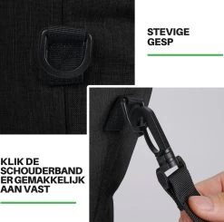 Brisby 4 Laags Geïsoleerde Koeltas - Boodschappentas 21 Liter - Zwart -Campingwinkel 1200x1191 15