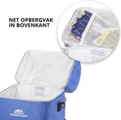 Dutch Mountains Koeltas Rugzak | Cooler Backpack 20 Liter | Picknicktas | Lunchtas | Koelrugzak | Strandtas | Blauw -Campingwinkel 1200x1196 26