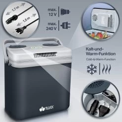 Tillvex- Koelbox, Coolbox, 32 Liter, Grijs -Campingwinkel 1200x1198 31