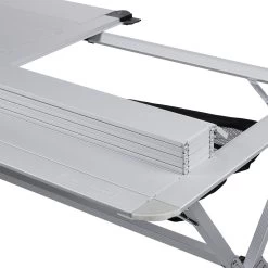Campart Campingtafel XL TA-0806 - Opvouwbaar, Lichtgewicht En Met Verstelbare Poten - Kampeertafel Inklapbaar Inclusief Opbergtas - 140 X 80 X 70 Cm - Wit -Campingwinkel 1200x1199 7