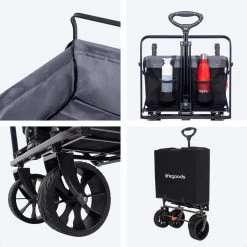 LifeGoods Bolderkar - Opvouwbaar - Tot 120KG - 103L - Extra Draagtas En Duwstang - Wasbaar Polyester - 98x45cm - Zwart/Grijs 16 LifeGoods Bolderkar - Opvouwbaar - Tot 120KG - 103L - Extra Draagtas En Duwstang - Wasbaar Polyester - 98x45cm - Zwart/Grijs -Campingwinkel 1200x1200 1043