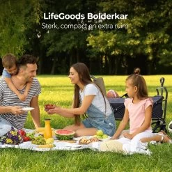 LifeGoods Bolderkar - Opvouwbaar - Tot 120KG - 103L - Extra Draagtas En Duwstang - Wasbaar Polyester - 98x45cm - Zwart/Grijs 19 LifeGoods Bolderkar - Opvouwbaar - Tot 120KG - 103L - Extra Draagtas En Duwstang - Wasbaar Polyester - 98x45cm - Zwart/Grijs -Campingwinkel 1200x1200 1046