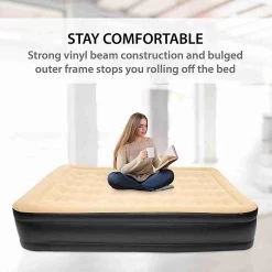 Merkloos Avenli 88030 Hoog Verhoogd Gevlokt Luchtbed | Queensize | Ingebouwde Pompen | Snelle En Gemakkelijke Inflatie 12 Merkloos Avenli 88030 Hoog Verhoogd Gevlokt Luchtbed | Queensize | Ingebouwde Pompen | Snelle En Gemakkelijke Inflatie -Campingwinkel 1200x1200 1127