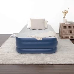 LifeGoods Luchtbed - 1 Persoons - Met Ingebouwde Pomp - Incl. Draagtas En Reparatiekit -Campingwinkel 1200x1200 1154