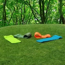 LVNRIDS Isomat, Zelfopblazend, Ultralicht, Luchtmatras, Camping, Zelfopblaasbaar, Opblaasbaar Matras, 3,9 Inch Dik, Met Voetperspomp En Kussen, Voor Camping, Reizen, Outdoor, Wandelen, Strand, Oranje -Campingwinkel 1200x1200 1239