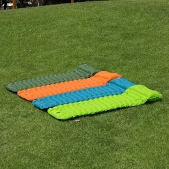 LVNRIDS Isomat, Zelfopblazend, Ultralicht, Luchtmatras, Camping, Zelfopblaasbaar, Opblaasbaar Matras, 3,9 Inch Dik, Met Voetperspomp En Kussen, Voor Camping, Reizen, Outdoor, Wandelen, Strand, Oranje -Campingwinkel 1200x1200 1240