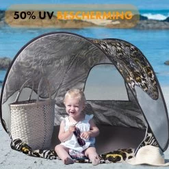 Deryan Luxe Pop Up Strandtent - Anti-UV 50+ - Zoo -Campingwinkel 1200x1200 125