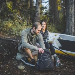 Koeltas Rugzak (25L) - Geschikt Voor 28 Blikjes - Lunchtas Voor Dames En Heren - Zwart -Campingwinkel 1200x1200 1255