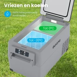 Auronic Elektrische Koelbox - 30.4L - Compressor - 12V En 240V - Grijs -Campingwinkel 1200x1200 1328