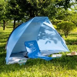 Navaris Windscherm Voor Het Strand - Zon- En Windbescherming Voor Drie Personen - Pop-up Speeltent Met UV- Bescherming - Beach Shelter Met Draagtas 11 Navaris Windscherm Voor Het Strand - Zon- En Windbescherming Voor Drie Personen - Pop-up Speeltent Met UV- Bescherming - Beach Shelter Met Draagtas -Campingwinkel 1200x1200 133