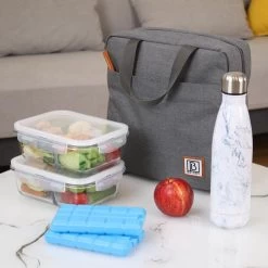 Brisby 4 Laags Geïsoleerde Koeltas - Lunchtas 7 Liter - Donkergrijs -Campingwinkel 1200x1200 1365