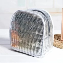 Lunch Bag - Zwart/Wit | Koeltas | Polyester / Nylon | 23x15x20 Cm | Fashion Favorite -Campingwinkel 1200x1200 1428