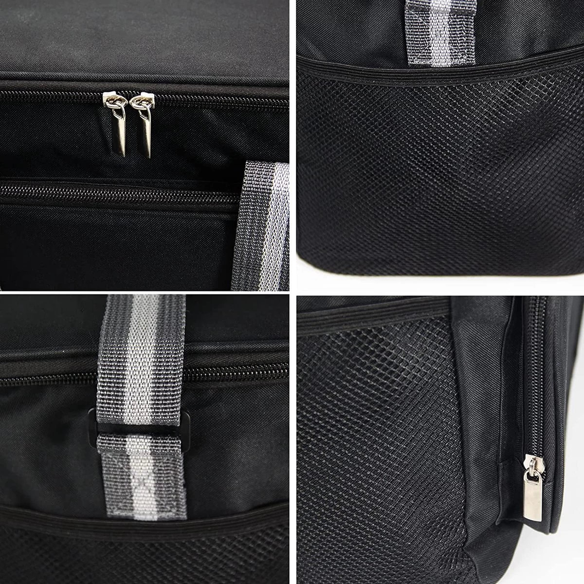 IBright Koeltas Opvouwbaar 15 Liter - 4 Laags Geïsoleerde Lunchtas - Waterdicht - Zwart 4 IBright Koeltas Opvouwbaar 15 Liter - 4 Laags Geïsoleerde Lunchtas - Waterdicht - Zwart - Afbeelding 4