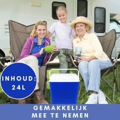 Niceey Thermo Elektrische Koelbox - 24 Liter - Koelbox Elektrisch 12v 230 Volt - Coolbox - Koelt & Verwarmt - Blauw -Campingwinkel 1200x1200 1466