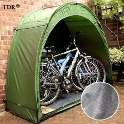Campingwinkel 35 Merkloos Fietstent,Beschermhoes Fietsenschuur, Tent Voor Camping In De Open Lucht-groen 200*80*165CM
