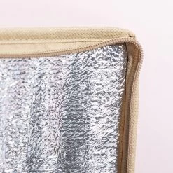 Merkloos Koeltas - Lunchtas - Koeltasje Lunch - Koelelementen - Isolatie - Volwassenen - Dames - Heren - Gerecycled - Papier - Aluminium -Campingwinkel 1200x1200 1545