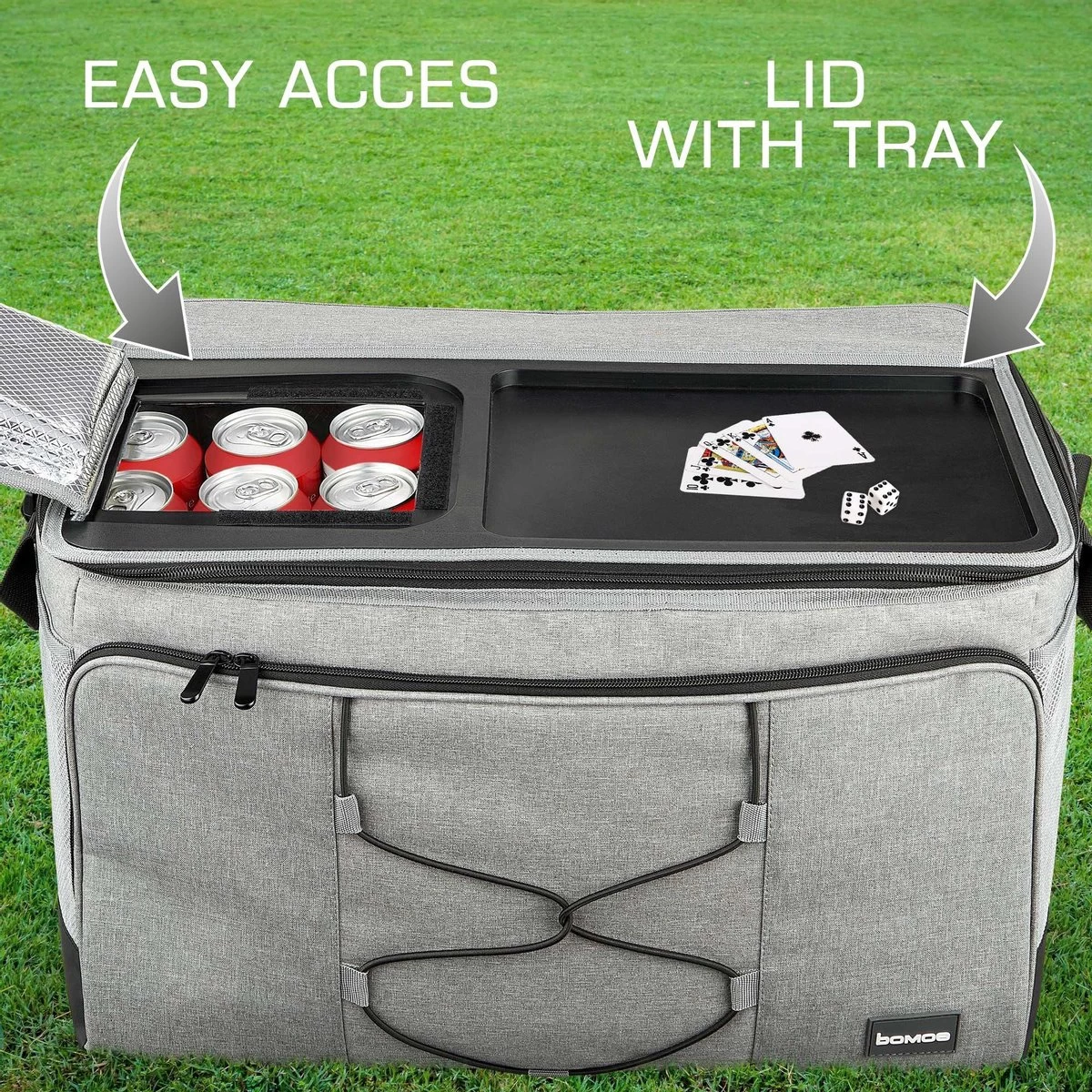 Bomoe Opvouwbare Koeltas IceBreezer KT53 - Koelbox Voor Onderweg - 53x37x32 Cm - 52 Liter - Picknicktas Perfect Voor Barbecues Of Festivals 5 Bomoe Opvouwbare Koeltas IceBreezer KT53 - Koelbox Voor Onderweg - 53x37x32 Cm - 52 Liter - Picknicktas Perfect Voor Barbecues Of Festivals - Afbeelding 5