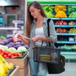 Brisby 4 Laags Geïsoleerde Koeltas - Boodschappentas 21 Liter - Zwart -Campingwinkel 1200x1200 1621