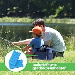 Packaway 4 Laags Geïsoleerde Koeltas - Lunchtas 15 Liter - Blauw -Campingwinkel 1200x1200 1690