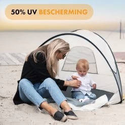 Deryan Luxe Pop Up Strandtent - Anti-UV 50+ - Cream 14 Deryan Luxe Pop Up Strandtent - Anti-UV 50+ - Cream -Campingwinkel 1200x1200 170
