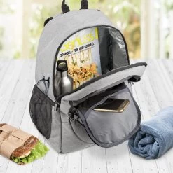 Bomoe Koeltas Rugzak IceBreezer KR45 Koelrugzak Grijs 45x19x33 Cm - 25 Liter -Campingwinkel 1200x1200 1772