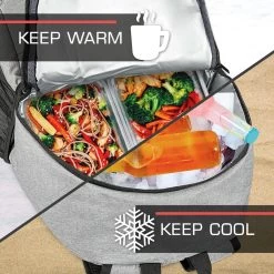 Bomoe Koeltas Rugzak IceBreezer KR45 Koelrugzak Grijs 45x19x33 Cm - 25 Liter -Campingwinkel 1200x1200 1773