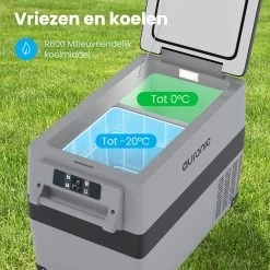 Auronic Elektrische Koelbox - 40.5L - Compressor - 12V En 240V - Grijs -Campingwinkel 1200x1200 1823