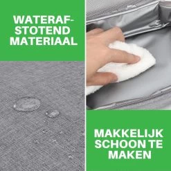 Brisby 4 Laags Geïsoleerde Koeltas - Lunchtas 1.5 Liter - Lichtgrijs -Campingwinkel 1200x1200 1839