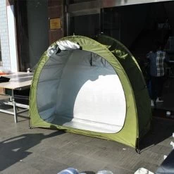 Merkloos Fietstent,Beschermhoes Fietsenschuur, Tent Voor Camping In De Open Lucht-groen 200*80*165CM -Campingwinkel 1200x1200 19
