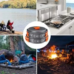 Camping Outdoor Kookset 13-delig Camping Servies En Pannen Pannenset Keukengerei - BPA-vrij & Geen Giftige Stoffen - Opvouwbaar & Licht - Ideaal Voor Reizen, Festival, Wandelen 15 Camping Outdoor Kookset 13-delig Camping Servies En Pannen Pannenset Keukengerei - BPA-vrij & Geen Giftige Stoffen - Opvouwbaar & Licht - Ideaal Voor Reizen, Festival, Wandelen -Campingwinkel 1200x1200 1920