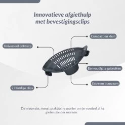 SensaHome- Siliconen Vergiet - Keuken Afgietdeksel - Afgiethulp - Siliconen - BPA Vrij - Grijs 23 SensaHome- Siliconen Vergiet - Keuken Afgietdeksel - Afgiethulp - Siliconen - BPA Vrij - Grijs -Campingwinkel 1200x1200 1937