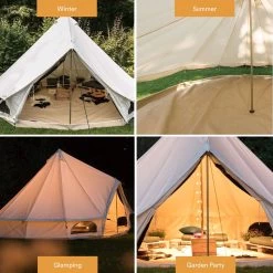 Skandika Tipii 400 Canvas Tent – Tipi-tenten – 8 Persoons Familietent - Campingtent – Muggengaas – 250 Cm Stahoogte – 400 Cm Diameter – 4000 Mm Waterkolom – Indische Tent, Partytent, Festivaltent – Outdoor, Camping, Tuin – Kamperen – Wit 14 Skandika Tipii 400 Canvas Tent – Tipi-tenten – 8 Persoons Familietent - Campingtent – Muggengaas – 250 Cm Stahoogte – 400 Cm Diameter – 4000 Mm Waterkolom – Indische Tent, Partytent, Festivaltent – Outdoor, Camping, Tuin – Kamperen – Wit -Campingwinkel 1200x1200 198