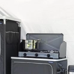 Campart Campingkooktoestel GA-8403 - Gas Kooktoestel 3 Pits - Kookplaat Kamperen - Grijs -Campingwinkel 1200x1200 2024