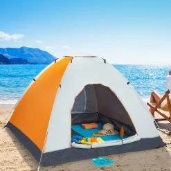 Relaxdays Strandtent Pop-up - Omkleedtent - 145x180 Cm - 2-3 Personen - Beachtent -compact - Oranje 14 Relaxdays Strandtent Pop-up - Omkleedtent - 145x180 Cm - 2-3 Personen - Beachtent -compact - Oranje -Campingwinkel 1200x1200 206