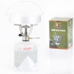 MacGyver Gasbrander Mini RVS - Camping Kookstel - Kookbrander - 10 Cm - Elektronische Ontsteking -Campingwinkel 1200x1200 2061