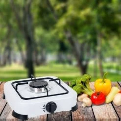 Orange85 Camping - Gaspit - Wit - 1 Pit - 26 Cm - Kamperen - Kooktoestel Camping - Koken -Campingwinkel 1200x1200 2080