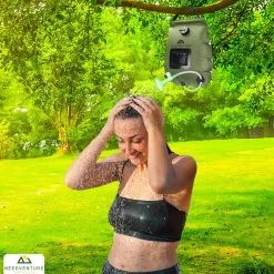 Needventure Solar Douche - Camping Douchezak - Buiten Douche - Tuindouche - Inclusief Thermometer - Waterzak Met Douchekop - 20L - Groen -Campingwinkel 1200x1200 2101