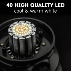 Favour L0944 Retro LED Lantaarn Hoog Vermogen 1300 Lumen, Vintage Design, Tuinlantaarn, Camping Lamp, Stormlantaarn Kleurtemperatuur Instelbaar Warm Wit Tot Koel Wit, Traploos Dimbaar Incl. Kaarslichtstand -Campingwinkel 1200x1200 2154