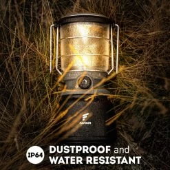 Favour L0944 Retro LED Lantaarn Hoog Vermogen 1300 Lumen, Vintage Design, Tuinlantaarn, Camping Lamp, Stormlantaarn Kleurtemperatuur Instelbaar Warm Wit Tot Koel Wit, Traploos Dimbaar Incl. Kaarslichtstand -Campingwinkel 1200x1200 2155